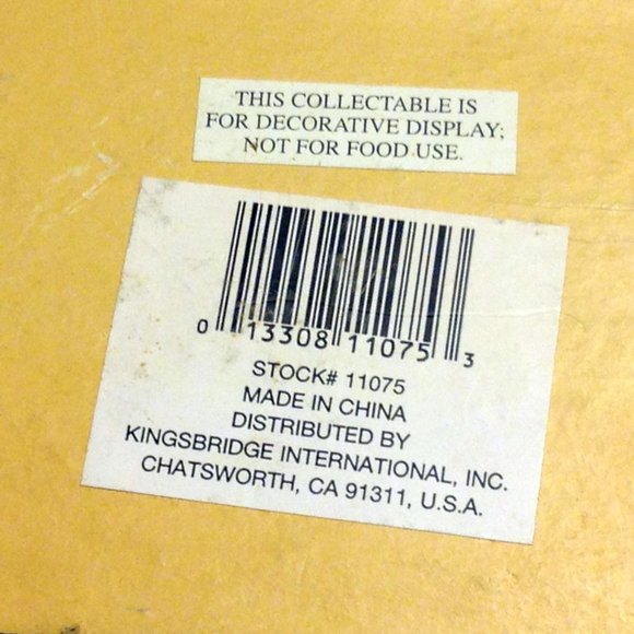 Genuine porcelain cup and saucer, My Treasure from Kingsbridge International - Picture 7 of 16